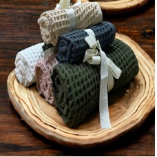 WAFFLE - Weave Cotton Hand Towel